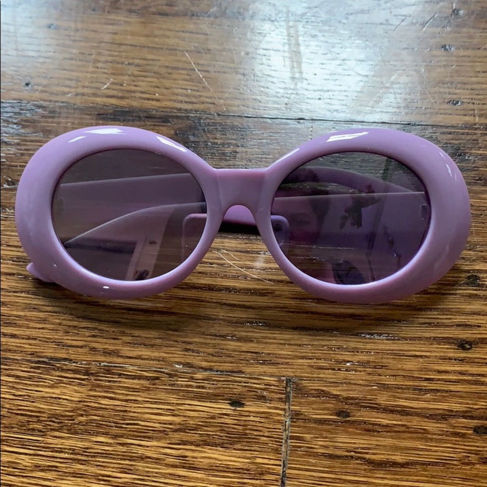 purple clout glasses